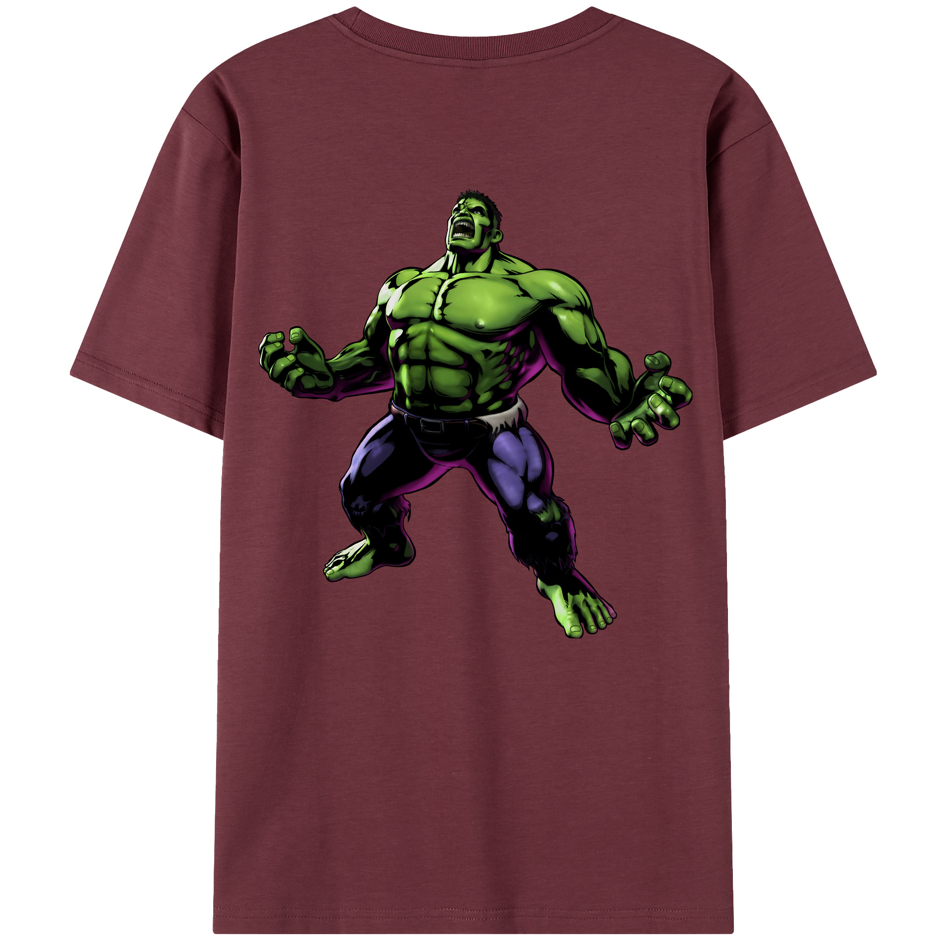 （画像用） アベンジャーズ The Avengers 綿100％半袖Tシャツ（背面プリント）